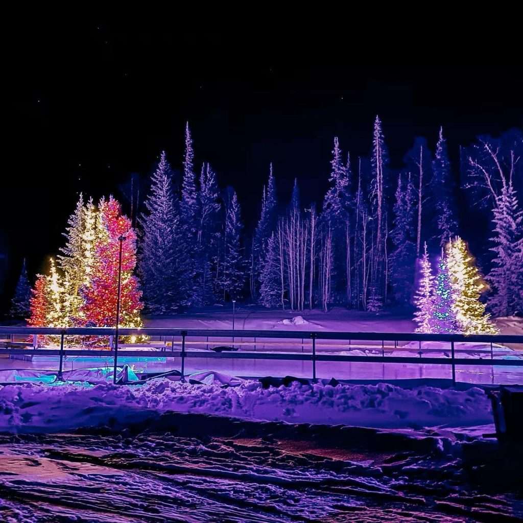 Lighted Rink